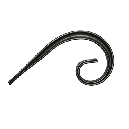 В2.3 Вензель-запятая 195х130мм, d15мм, труба профильная