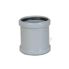 Муфта двухраструбовая для внутренней канализации РР 110