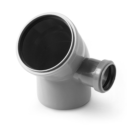 Отвод для внутренней канализации РР d110 с правым выходом на 50*45° Pro Aqua Comfort