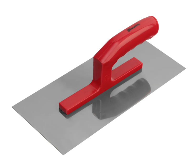 Гладилка "Matrix" из нержавеющей стали зеркальная полировка, 280*130мм пластмассовая ручка