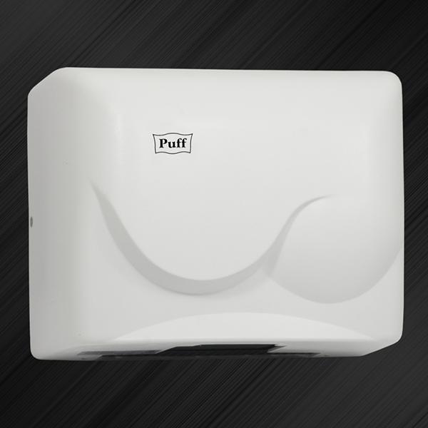 Электросушитель для рук "Puff-8823" белый, 1500 Вт