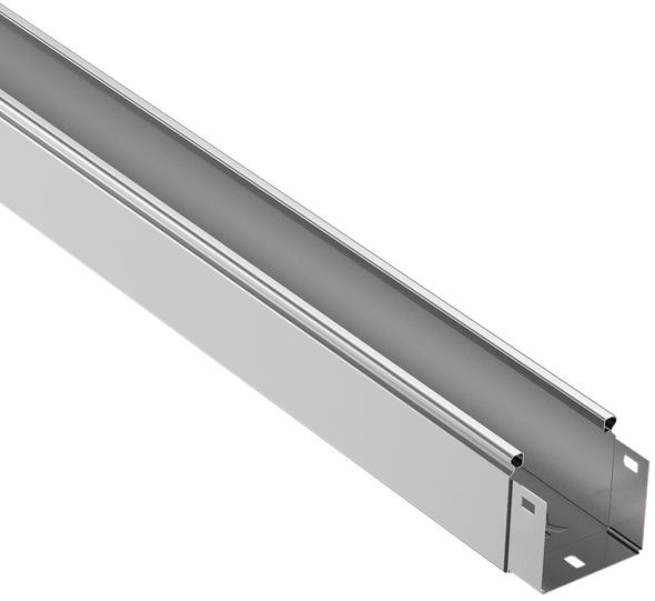 Лоток НЕперфорированный 80*100*3000мм &quot;ИЭК&quot;без крышки