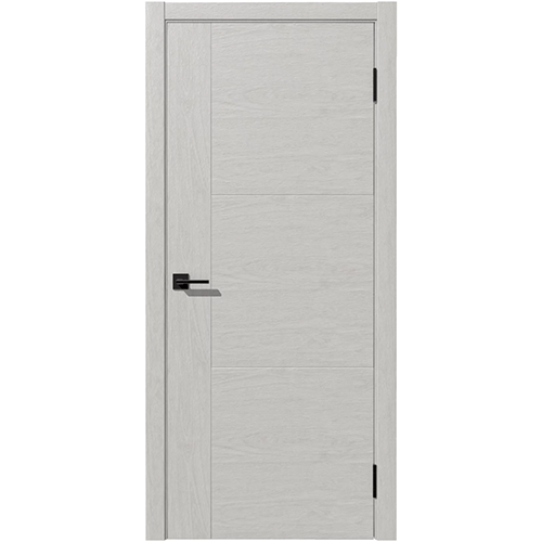 Дверное полотно "Атлант", 600*2000*38мм, глухое, ПВХ, "Ясень снежный" Дубрава-Сибирь