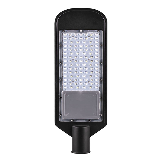 Светильник светодиодный консольный ДКУ, 100Вт, 6400К, 10000Лм, IP65, 550*200*85мм, серый "Feron SP3033"