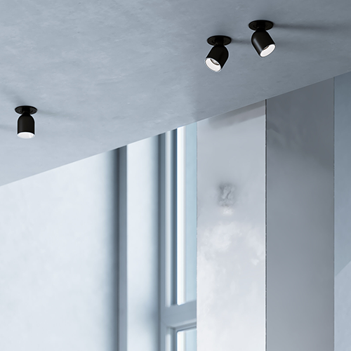 Светильник светодиодный "Spot" 7W, 4000K, встр. круг, черный