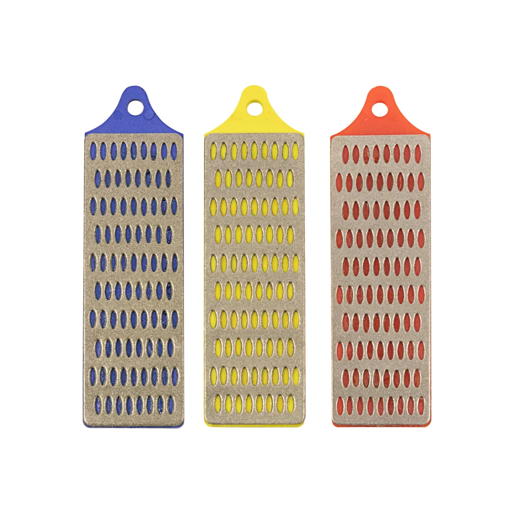 Брусок алмазный ручной заточный, "DLT №3", 77х26 мм, серия Mini, #200, #240, #400, 3шт в упак