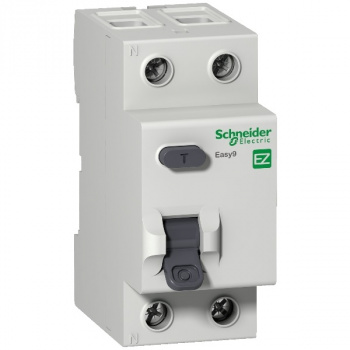 Выключатель дифференциального тока EASY9 (УЗО) 2Р 63А 30мА, тип АС "Schneider Electric"