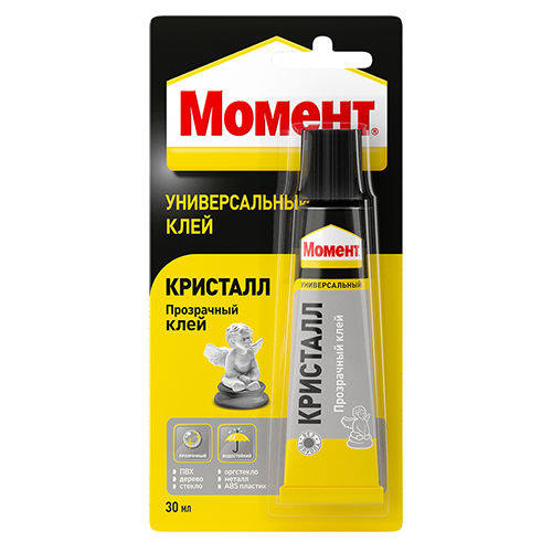 Клей "Момент Кристалл" блистер, 30мл