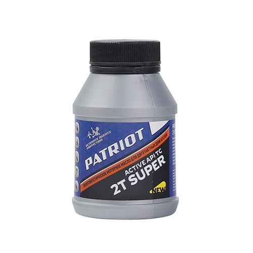 Масло полусинтетическое для 2-х двигателей PATRIOT SUPER ACTIVE 2T 100мл