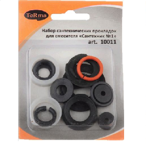 Набор прокладок для смесителя "Сантехник №1"