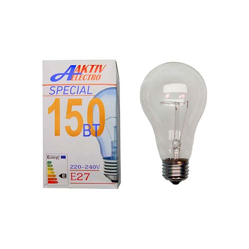 Лампа накаливания ЛОН "Aktiv Electro Б-230-150-1" 150Вт Е27