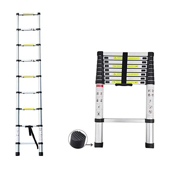 Телескопическая лестница 4,1, 14ст, 11,6кг