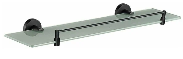 Полка &quot;Black 20553&quot; стеклянная, черный