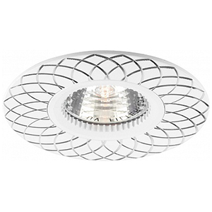 Светильник потолочный встраив. MR16 GU5,3, 50Вт, &quot;GS-M388W&quot; белый, внутр. D-60мм, внешн. D-95мм &quot;Feron&quot;