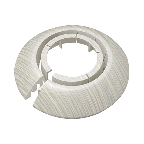 Обвод для труб универсальный, D25-34, "Ясень белый"