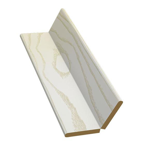 Угол универсальный "Ясень жемчужный ПВХ", 28*28*2700мм, "Лорд"