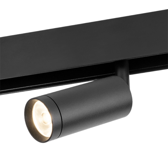 Светильник трековый Slim Magnetic R07 8W 4200K 685Лм (118мм) Porte (черный) 85507/01