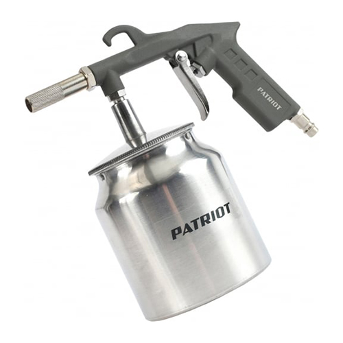 Пистолет пескоструйный GH 166A, 300л/мин, давление 3-5 бар "Patriot"