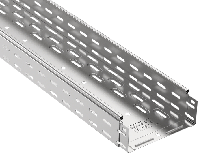 Лоток перфорированный 80*300*3000мм "ИЭК"без крышки