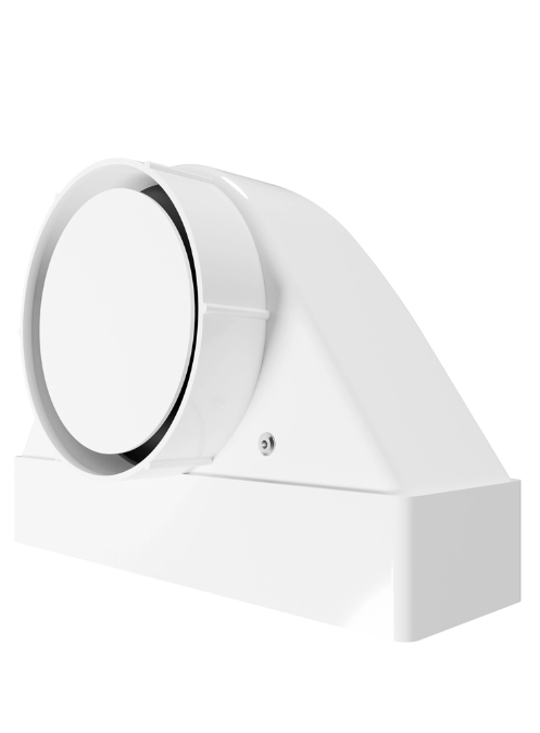 Решетка вентиляционная SH 60х204 сетка разъемная на магнитах D100 ERA