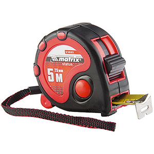 Рулетка "Status 3 Fixations", двухкомпонентный корпус, 5м*25мм