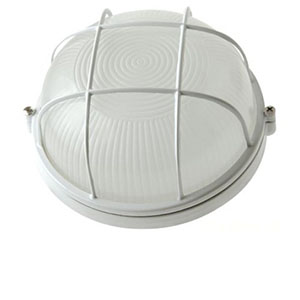 Светильник НПП 1302 белый/круг с реш. 60Вт IP54 ИЭК