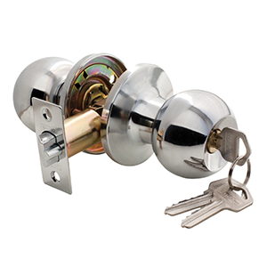 Ручка шариковая "HK-01 L PC", "Хром", ключ/фиксатор