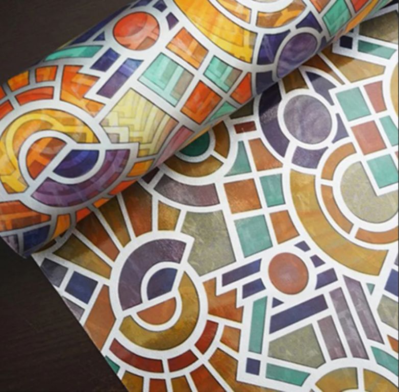 Пленка самоклеющаяся T026 "Витражная", 045*7м