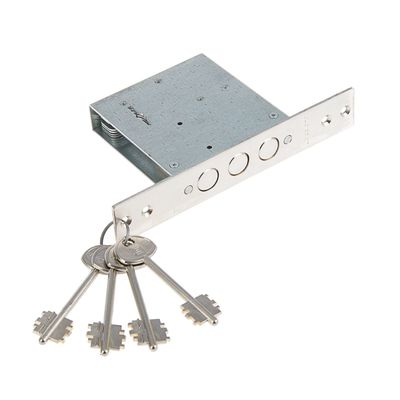 Замок врезной, сувальдный, "Гардиан 3В - 1001-4", без защелки