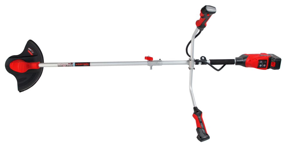 Аккумуляторный триммербесщеточный Verton Garden Green Pro BBR-2030U (U-образ.руч,тип аккум.Li-Ion,напр-е20В,емк.аккум.4А*ч,бесщеточный, двиг.