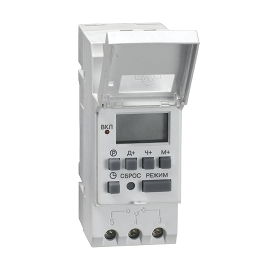 Таймер ТЭ15 цифровой, 16А 230В, на Дин-рейку "ИЭК"