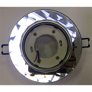 Светильник потолочный GX53  "Bohemia LED 53 4 70", стекло со светодиод.подсвет., прозрачный