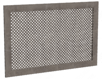 Экран радиатора "Квартэк-Simple", рамка прямая 600*1200*55мм, "Седой дуб - Глория седой дуб"