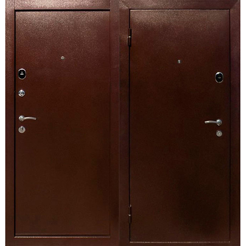 Дверь входная "Атлант М-900", 860*2050*90мм, левая, металл - "Антик медь"