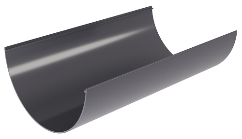 Желоб водосточный "Графит" d=120мм, 3м "Grand Line"