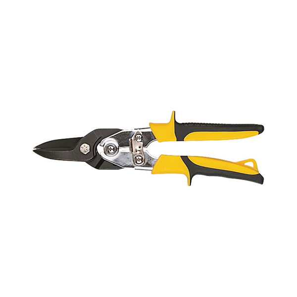 Ножницы "Fit" по металлу 270мм, прямой проходной рез, прорезиненные ручки