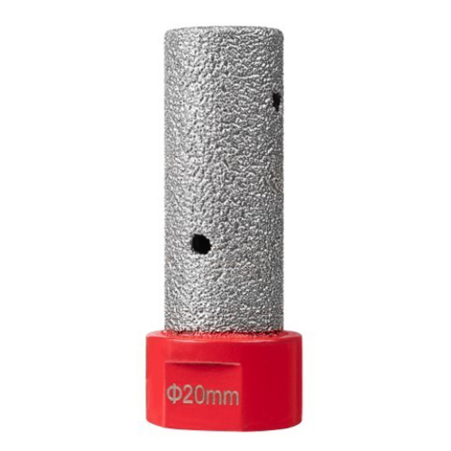 Фреза алмазная по кафелю, керамограниту, мрамому, граниту, "DLT CERAMIC PRO", d20*50мм, сухой рез, хвостовик М14