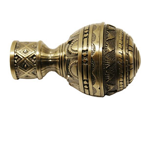 Наконечник DIY 16.01.30.101 "Люксор", золото антик, 16мм