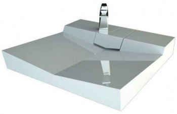 Умывальник на стиральную машину "Onyx-60", 600*600мм