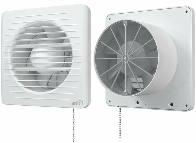 Вентилятор &quot;Era&quot; вытяжной &quot;5-02&quot; D125, 16Вт, c шнуровым тяговым выключателем