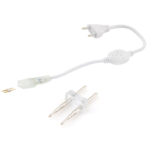 Шнур питания для одноцветного светодиодного неона мини (8*16мм)