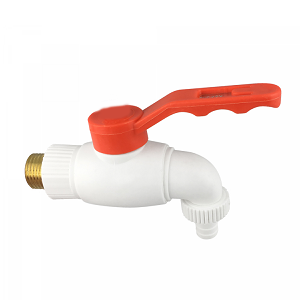 Кран шаровый водоразборный PPR 3/4н*13мм "Aquattro"