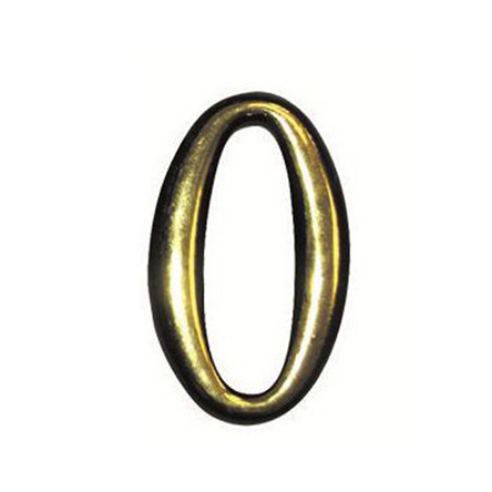 Номер дверной "0"