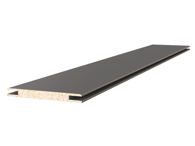 Доборная планка , 150*2070*10мм, телескопическая , ПВХ, "Софт тач белая"Дубрава-Сибирь