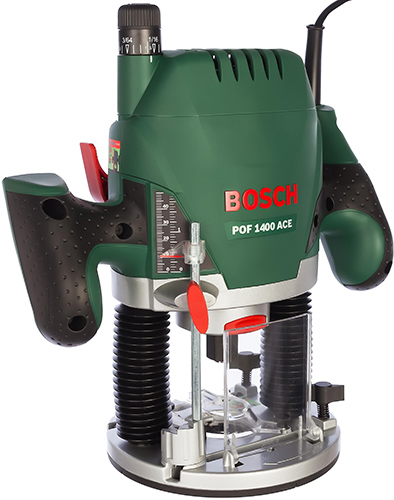 Фрезер &quot;Bosch&quot; вертикальный POF 1400 ACE, 1400Вт, в кейсе, 3165140452540