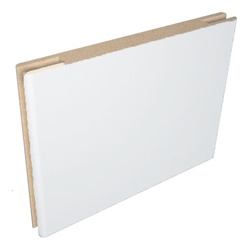 Доборная планка , 150*2050*10мм (М), телескопическая, "Эмалит серебристый" Флайдорс