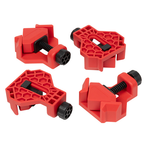 Струбцина "DLT", угловая глубина захвата до 22мм, набор 4шт.