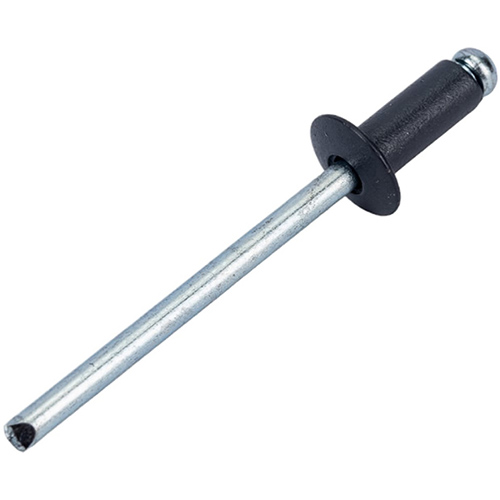 Заклёпки графит алюминиевые 3,2*8мм, 500шт RAL7024