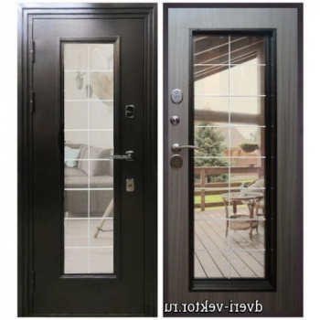 Дверь входная "Медверь Портал",960*2050*108мм,левая,металл -"Муар графит",МДФ "Лофт черный 929"