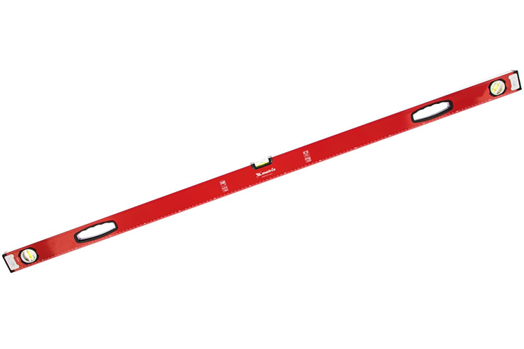 Уровень "Matrix" алюминиевый 1500мм, 3 глазка, фрезерованный, рукоятки